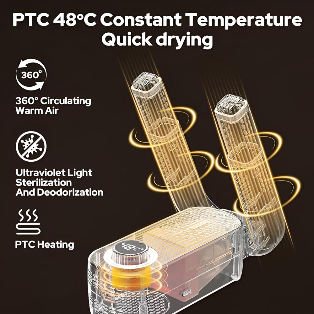 Premium Portable & Foldable Shoe Dryer with 1000 Off at @1899 Only