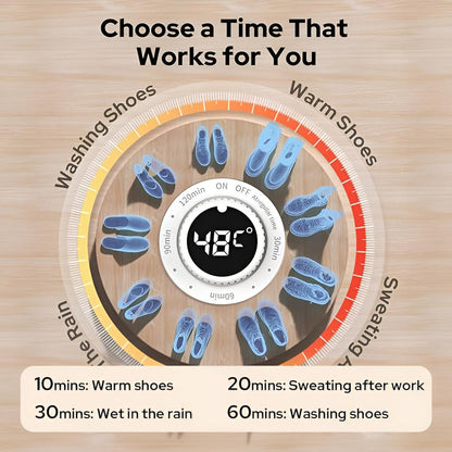 Premium Portable & Foldable Shoe Dryer with 1000 Off at @1899 Only